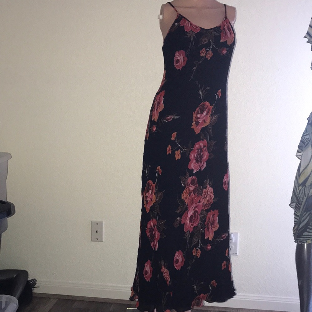 Maxi floral dress